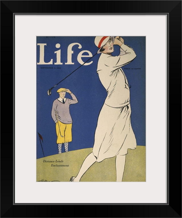 'Life' magazine cover, 1926.