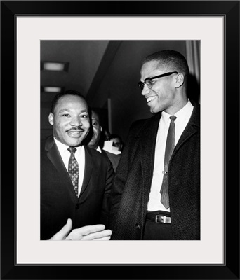 King And Malcolm X, 1964