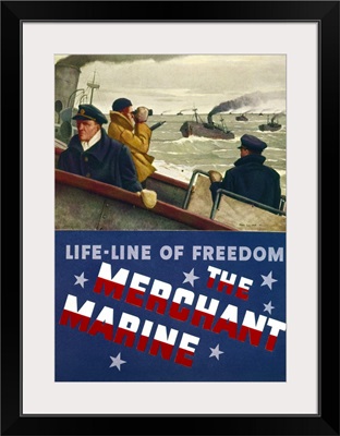 Life-Line of Freedom - The Merchant Marine, 1944