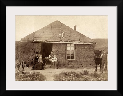 Nebraska, Settlers, c1886