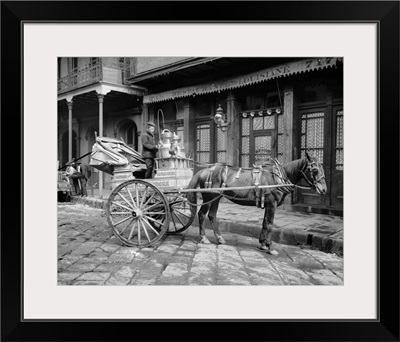 New Orleans, Milk Cart, c1903