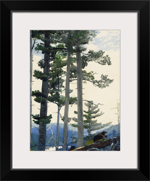 Homer, Old Settlers, 1892. Watercolor On Paper, Winslow Homer, 1892.