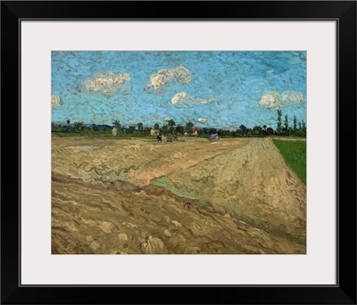 Plowed Fields At Arles, 1888