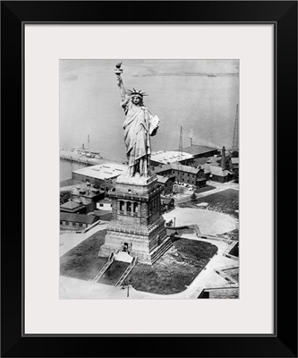 Statue Of Liberty, on Liberty Island in the New York Harbor