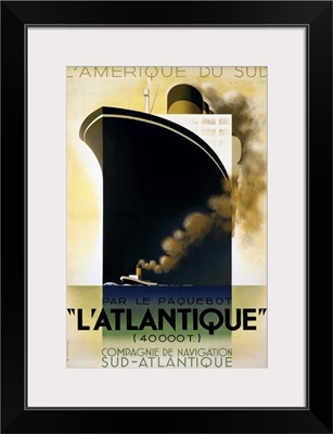 Steamship Travel Poster