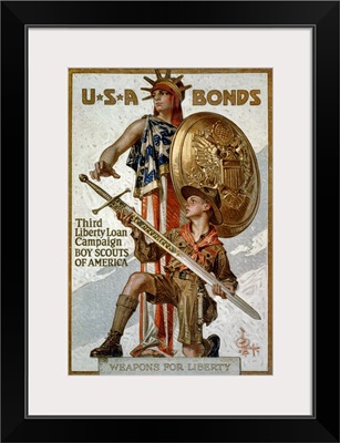 Third Liberty Loan Campaign - Boys Scouts of America, 1917