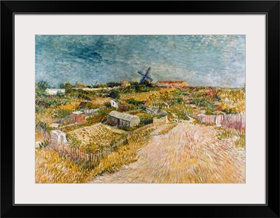 Van Gogh: Gardens, 1887, Butte Montmarte