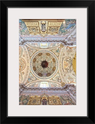 Ceiling of the church of Hospital de los Venerables Sacerdotes, Seville, Spain