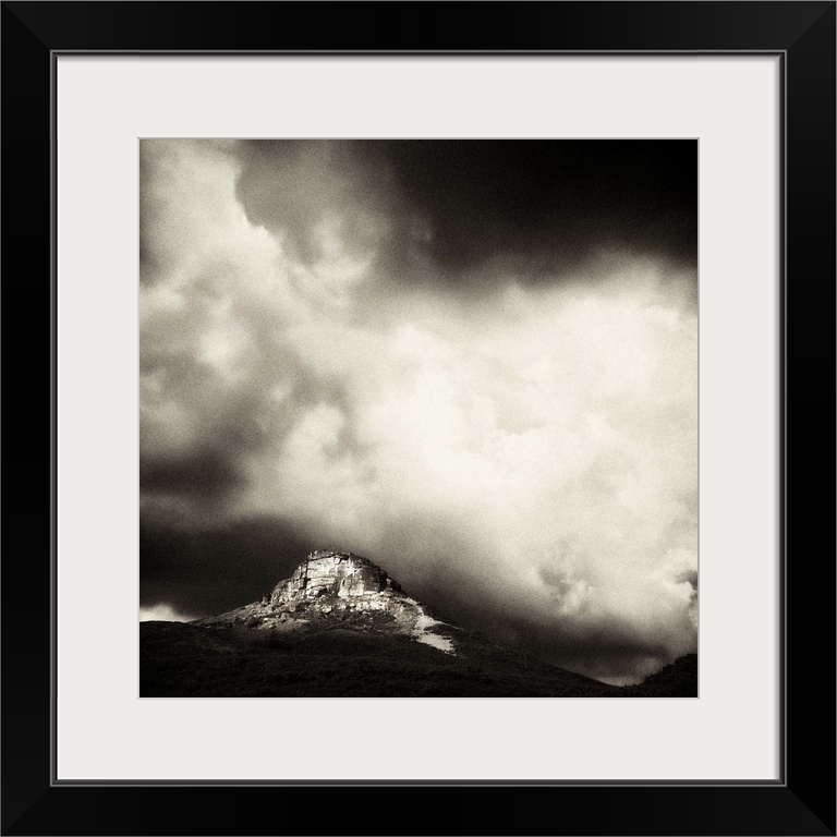 Storm light at Roseberry Topping, Yorkshire, UK