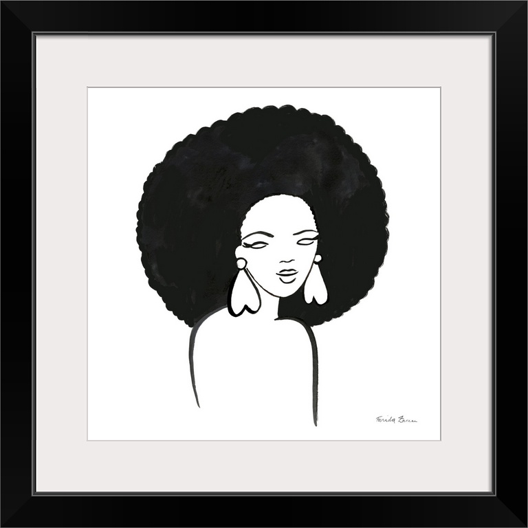 Afro Girl I