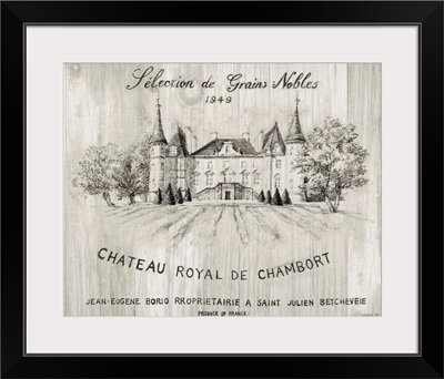 Chateau Chambort on Wood
