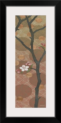 Cherry Blossoms Panel II One Blossom