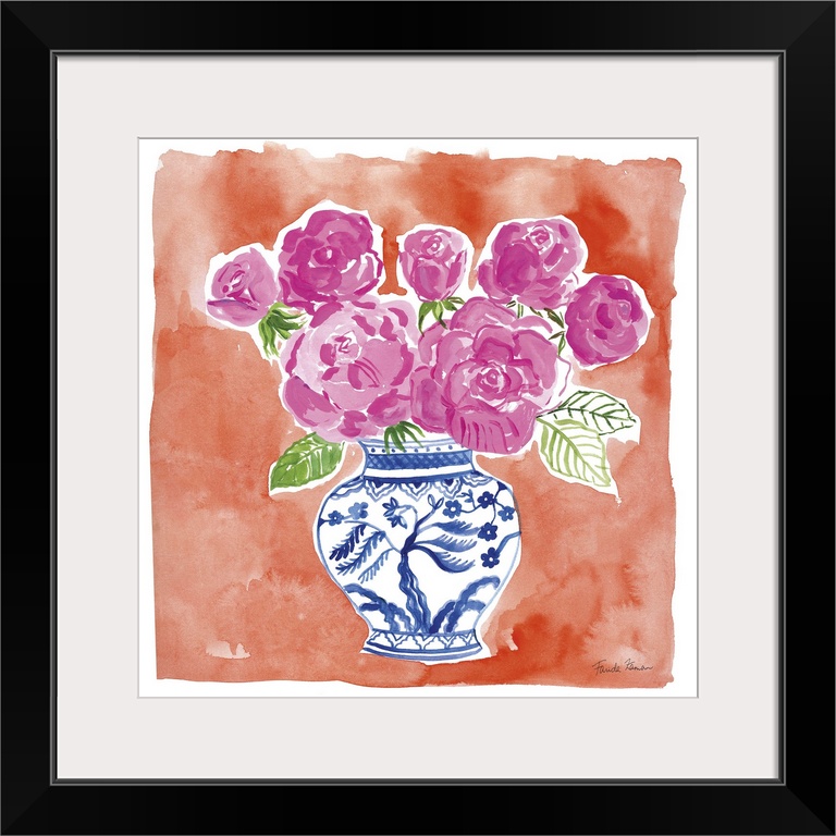 Chinoiserie Roses I