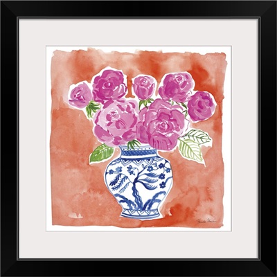 Chinoiserie Roses I