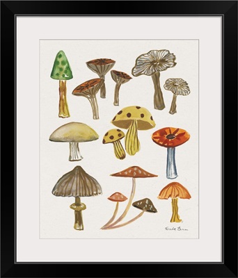 Forest Mushrooms I