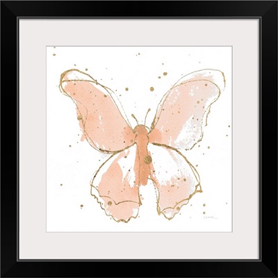 Gilded Butterflies II Blush