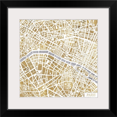 Gilded Paris Map