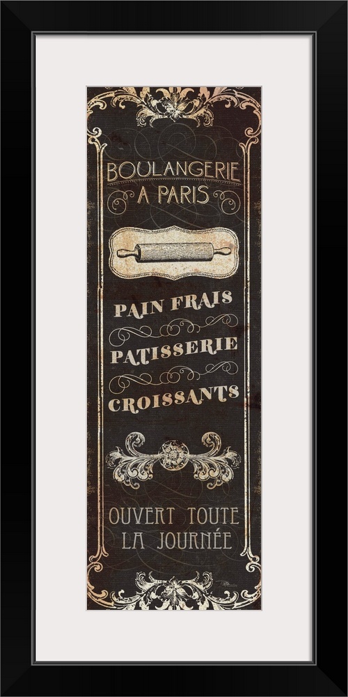 Parisian Signs Panel - I