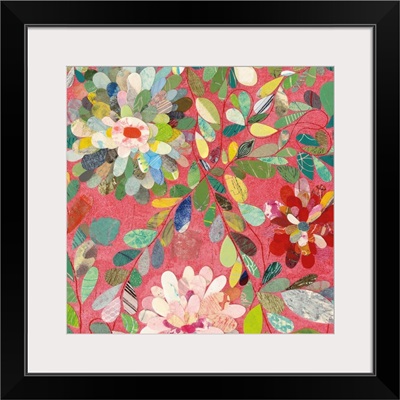 Red and Pink Dahlia III