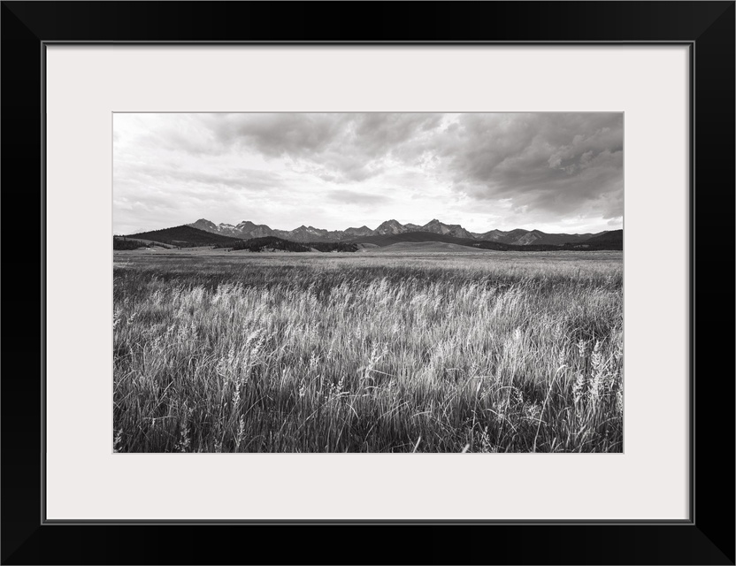 Sawtooth Mountains Idaho II BW