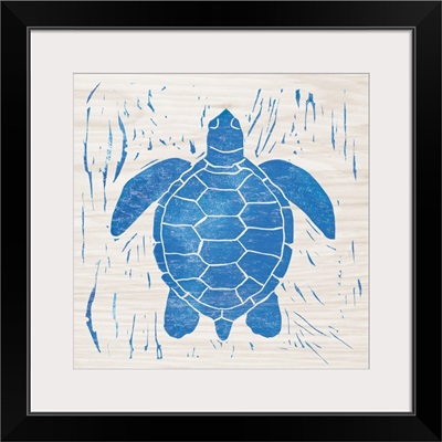 Sea Creature Turtle Blue