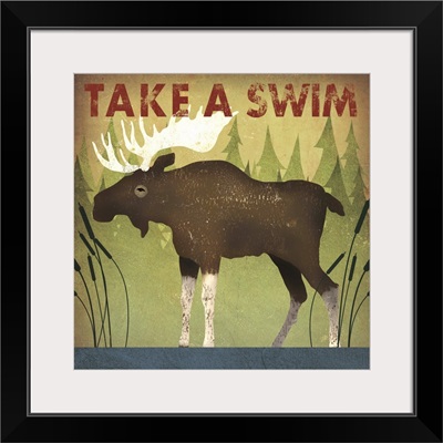 Take a Swim Moose