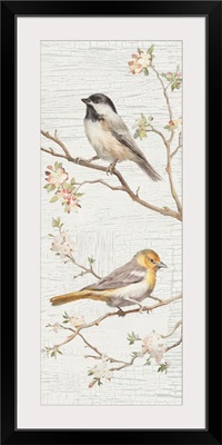 Vintage Birds Panel II