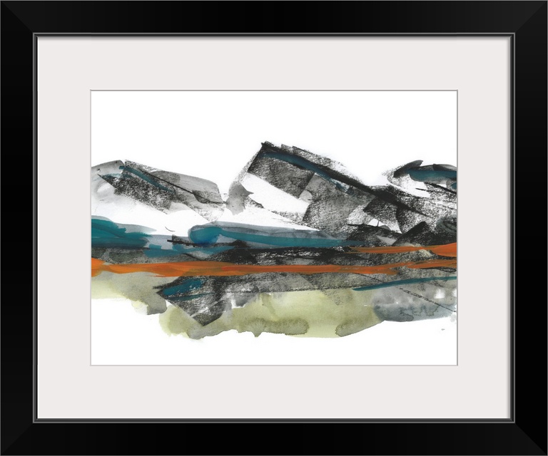 Abstract Mountain View I