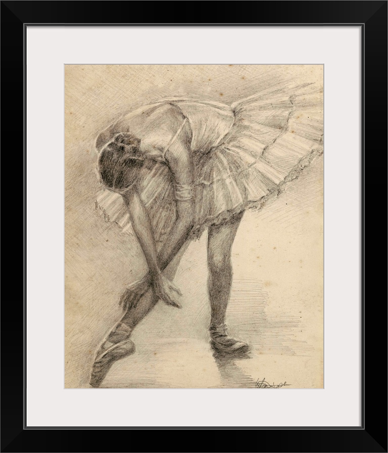 Antique Ballerina Study II