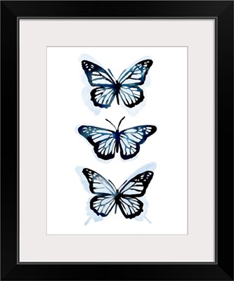 Blue Butterfly Trio I