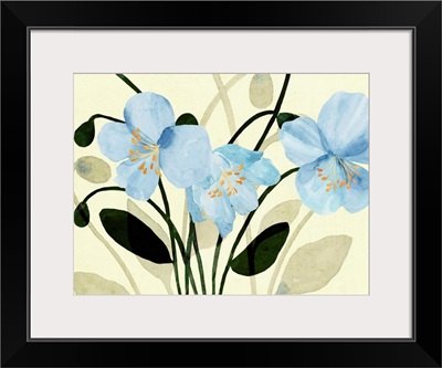 Blue Poppies II