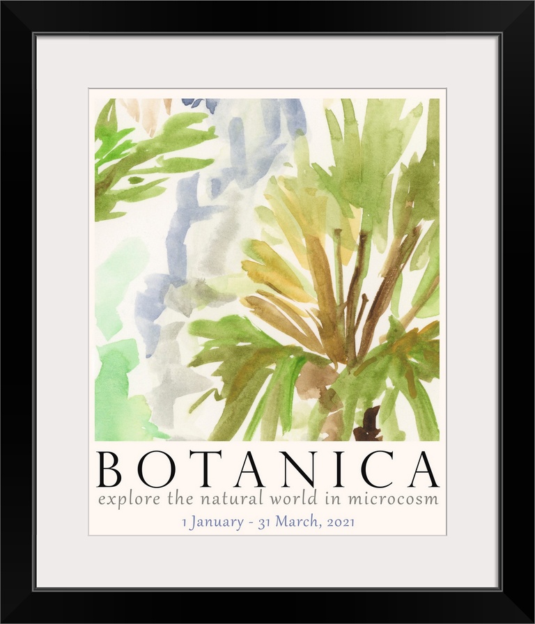 Botanica Exhibition Poster III