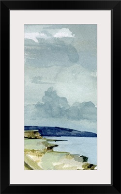 Coastal Blues Watercolor III