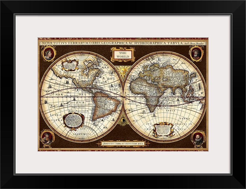 Decorative World Map