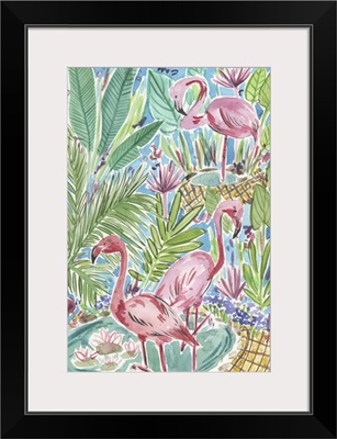 Flamingo Paradise I