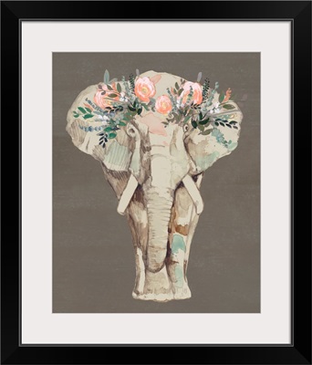 Flower Crown Elephant II