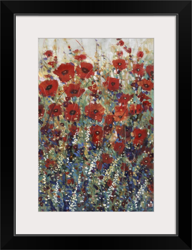 Garden Poppies I