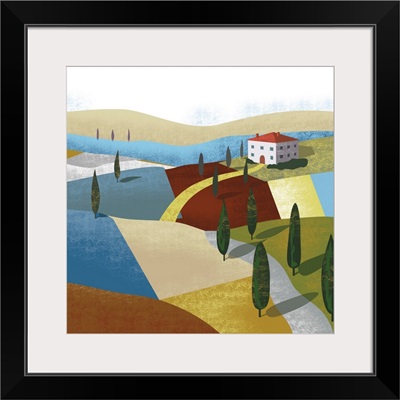 Illustrated Italian Landscape I