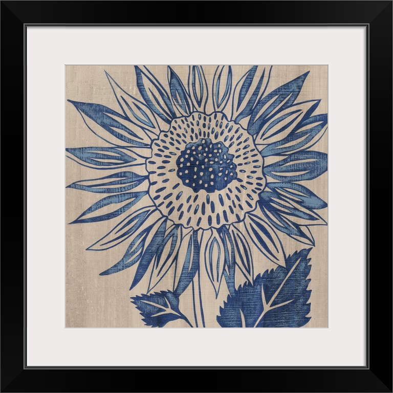 Indigo Sunflower