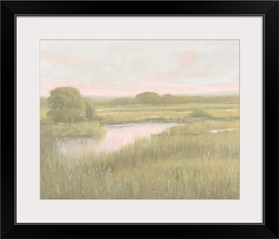 Marsh Horizon At Dawn I