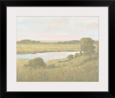 Marsh Horizon At Dawn II