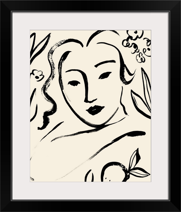 Matisse's Muse Portrait I