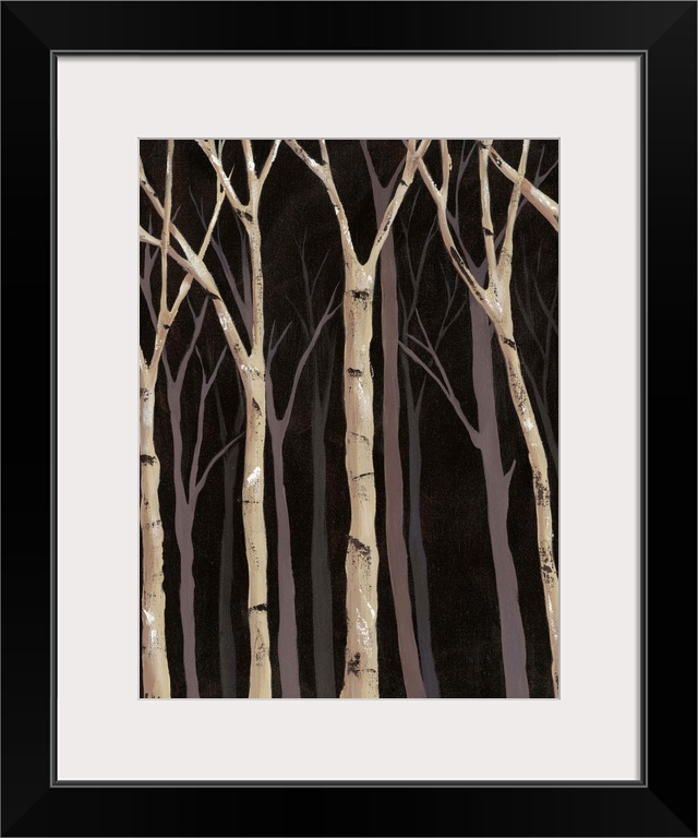 Midnight Birches I