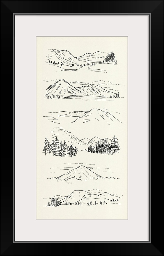 Mountain Ink I