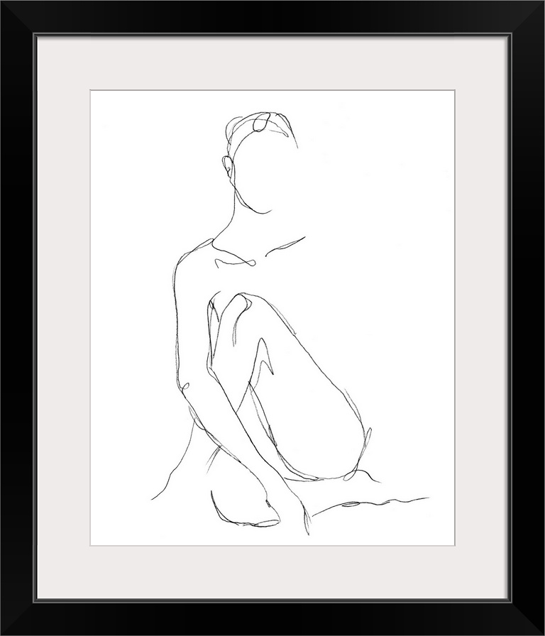 Nude Contour Sketch II