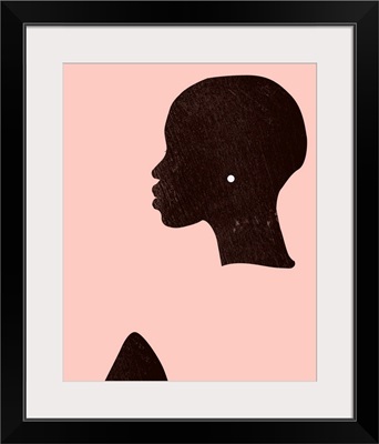 Pink Silhouette I