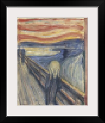 Pixelated The Scream