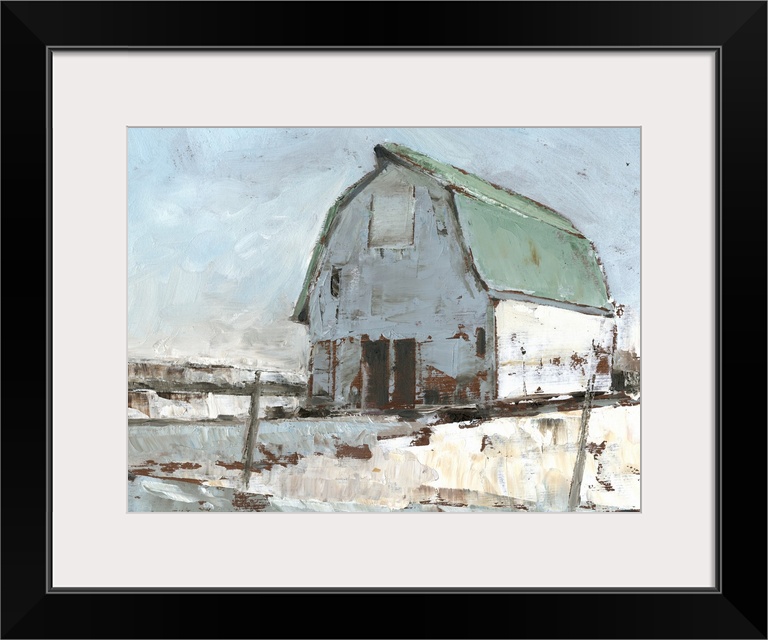 Plein Air Barn I