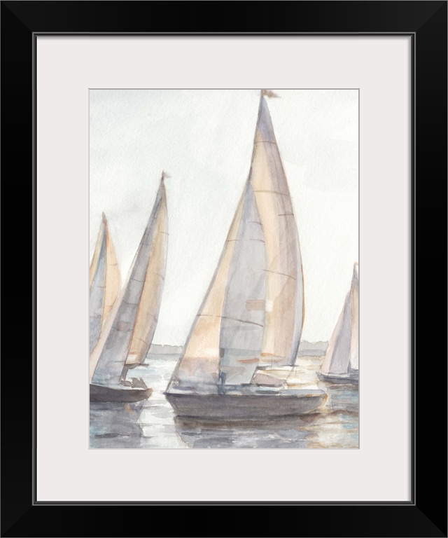 Plein Air Sailboats I