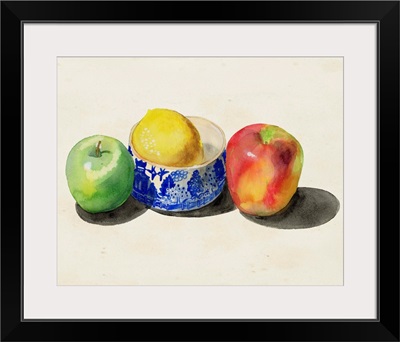 Still Life with Apples and Lemon I